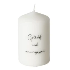 Stumpenkerze Vermissen