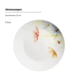 Tellerset 18tlg. Amapola