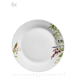 Tellerset 18tlg. Herbal Garden