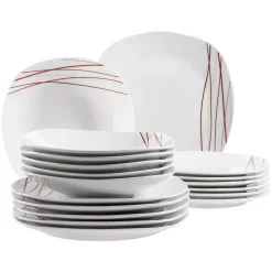 Tellerset 18tlg. Sencilla