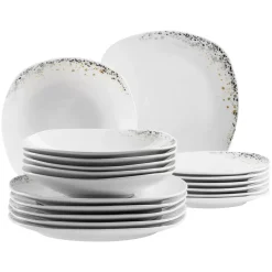 Tellerset 18tlg. Space Dust