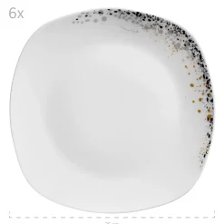 Tellerset 18tlg. Space Dust