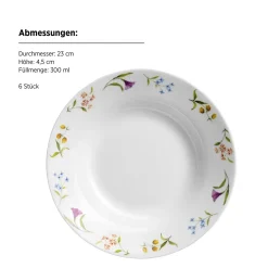 Tellerset 18tlg. Zosma