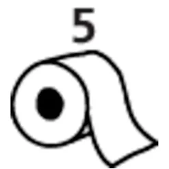 Toilettenpapierhalter