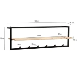 Wandgarderobe