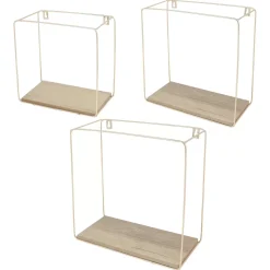 Wanregal 3er Set