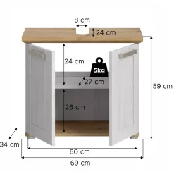 Waschbeckenunterschrank