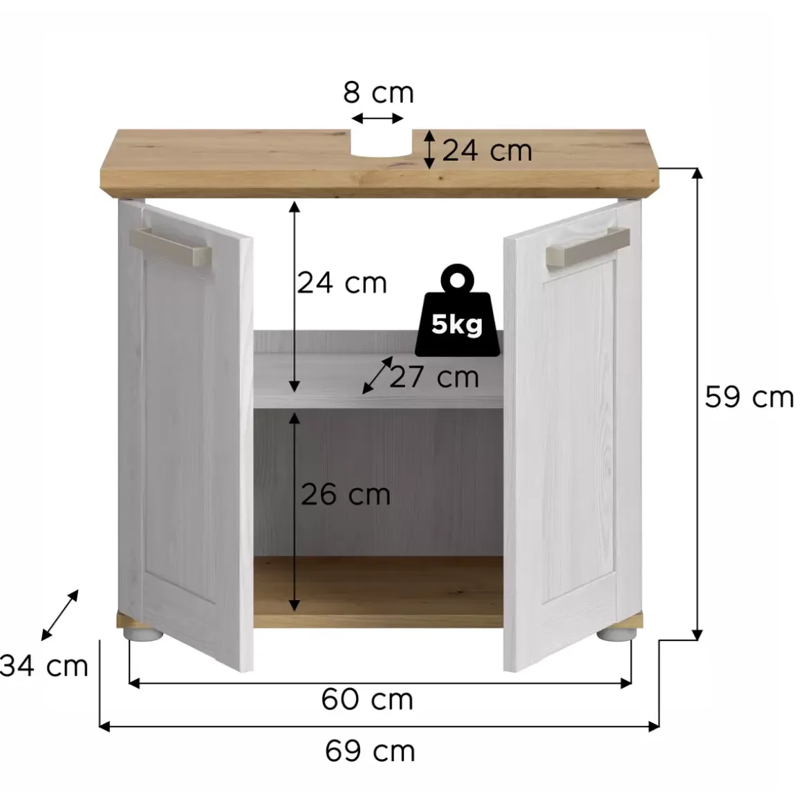 Waschbeckenunterschrank