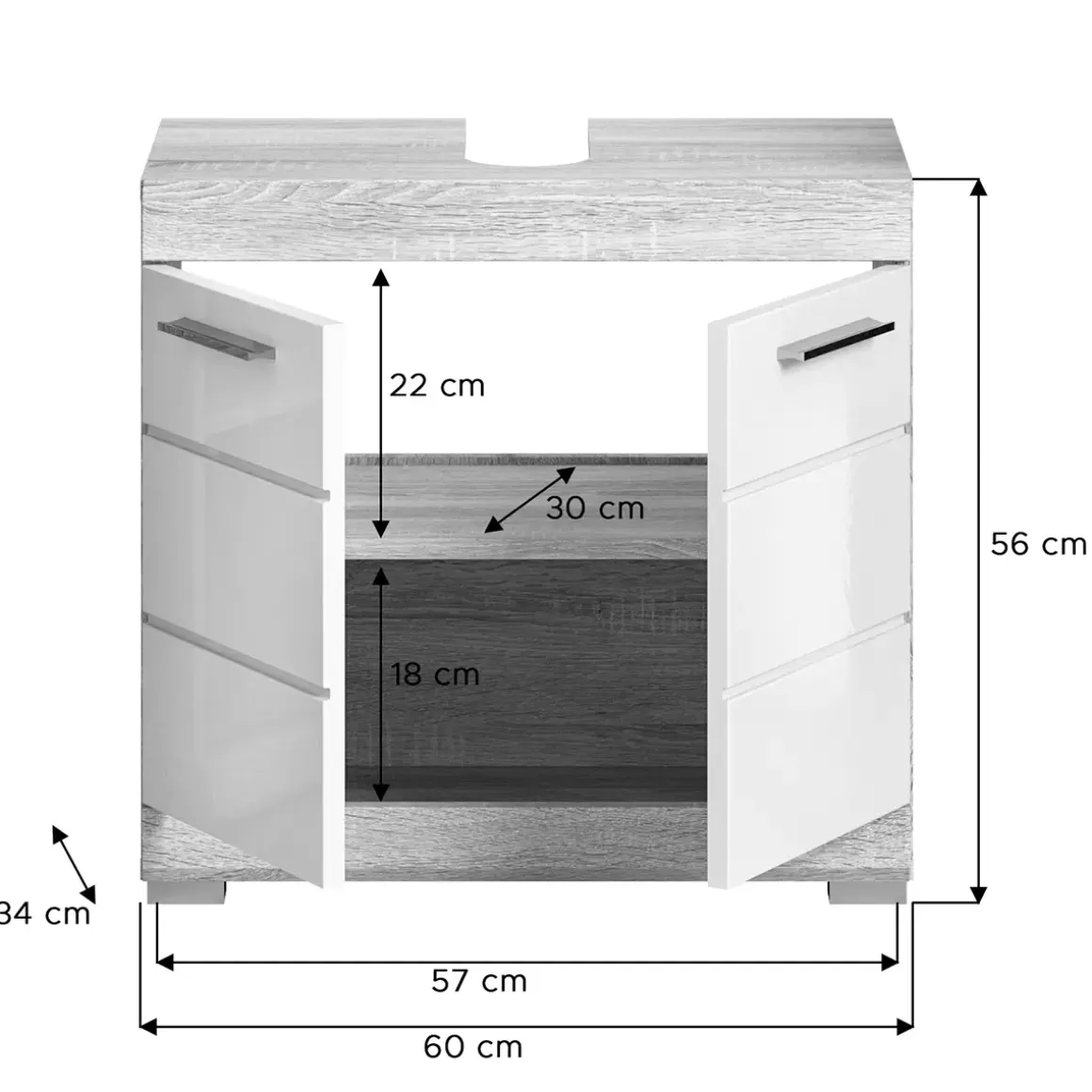 Waschbeckenunterschrank