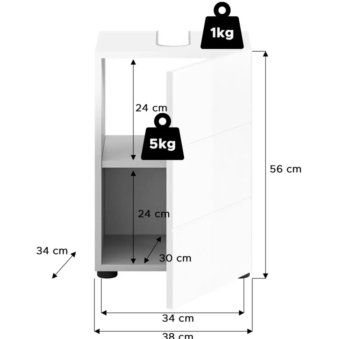 Waschbeckenunterschrank