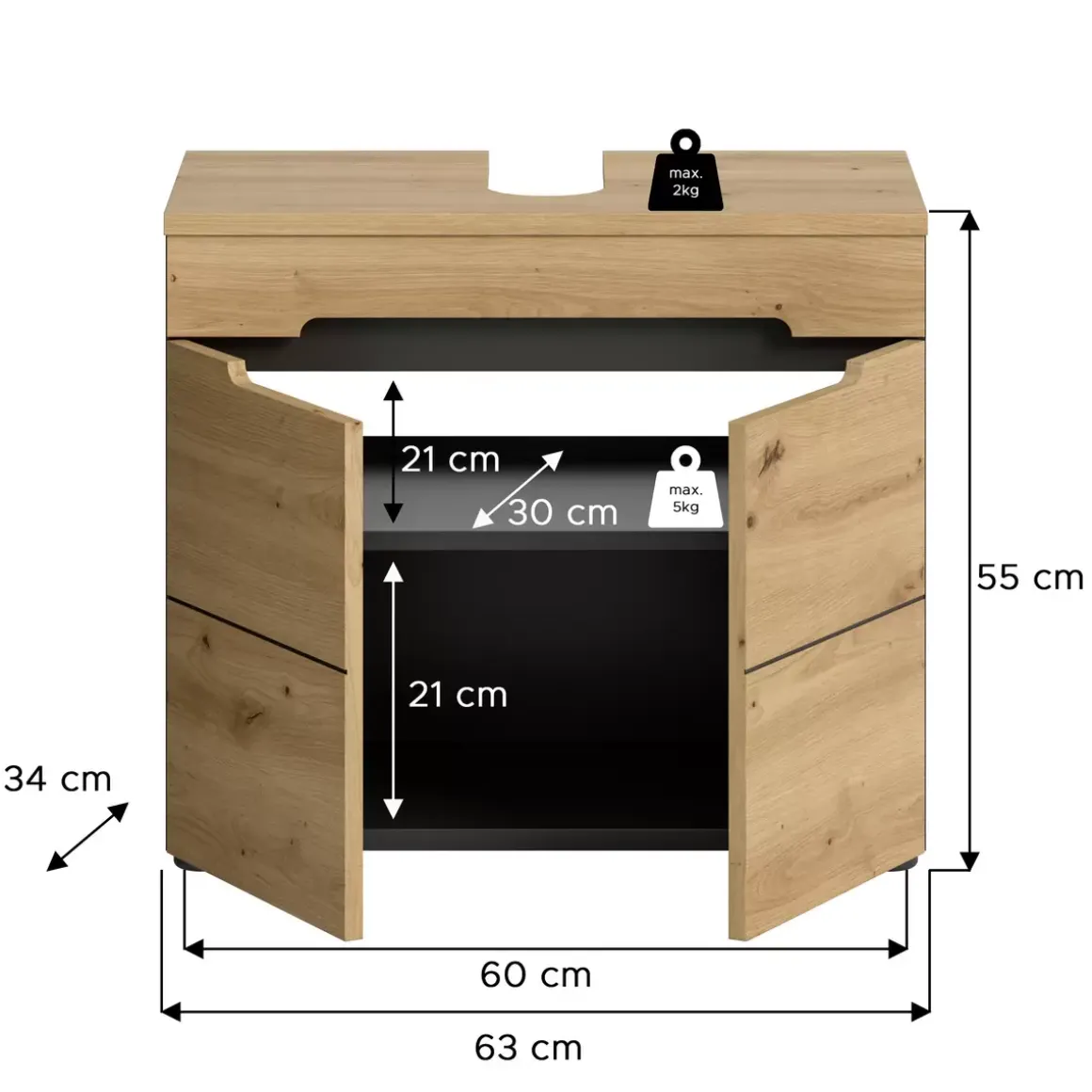 Waschbeckenunterschrank