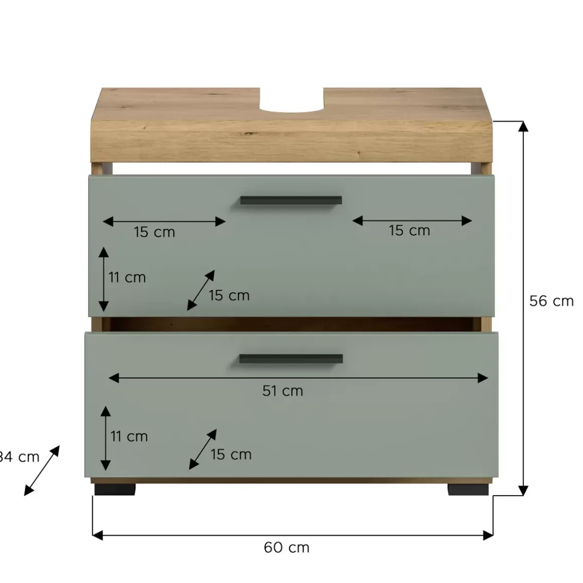 Waschbeckenunterschrank