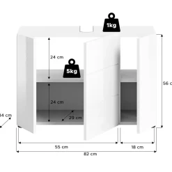 Waschbeckenunterschrank