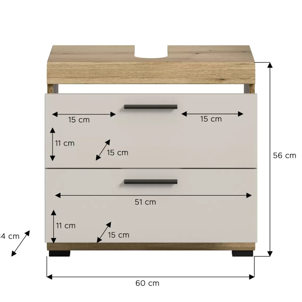 Waschbeckenunterschrank