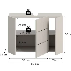 Waschbeckenunterschrank
