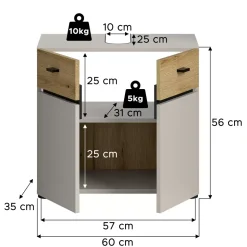 Waschbeckenunterschrank