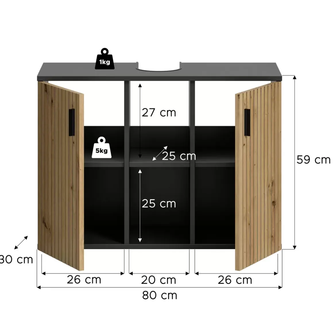 Waschbeckenunterschrank
