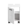 Waschbeckenunterschrank Rollen
