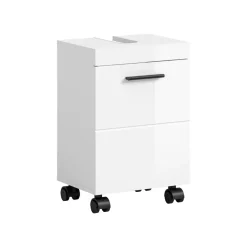 Waschbeckenunterschrank Rollen