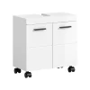 Waschbeckenunterschrank Rollen