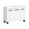 Waschbeckenunterschrank Rollen