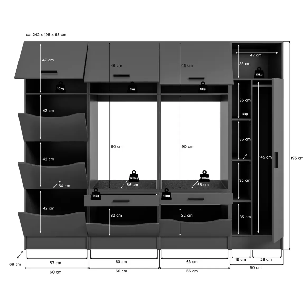 Waschmaschienenumbau Set