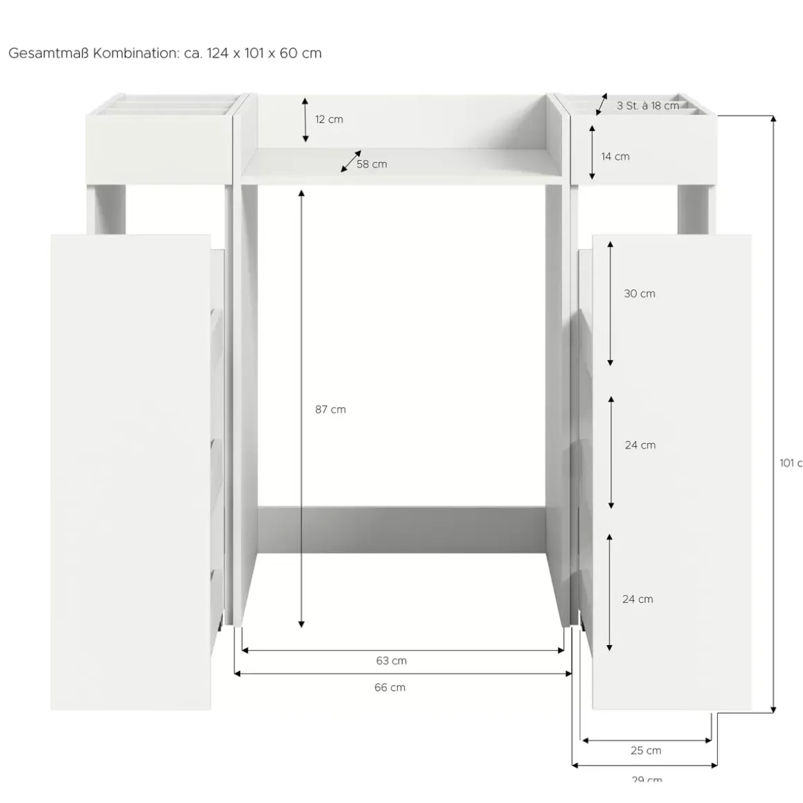 Waschmaschienenumbau Set