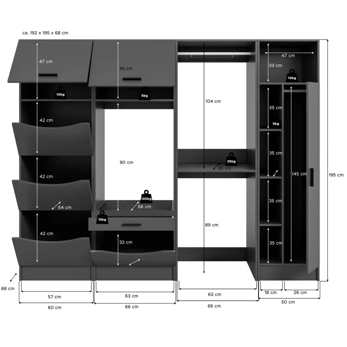 Waschmaschinenumbau Set